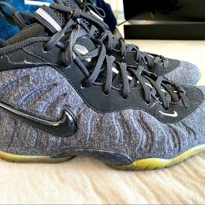 Kids Nike’s Grey && Black Foam Posite GS (Grade School)